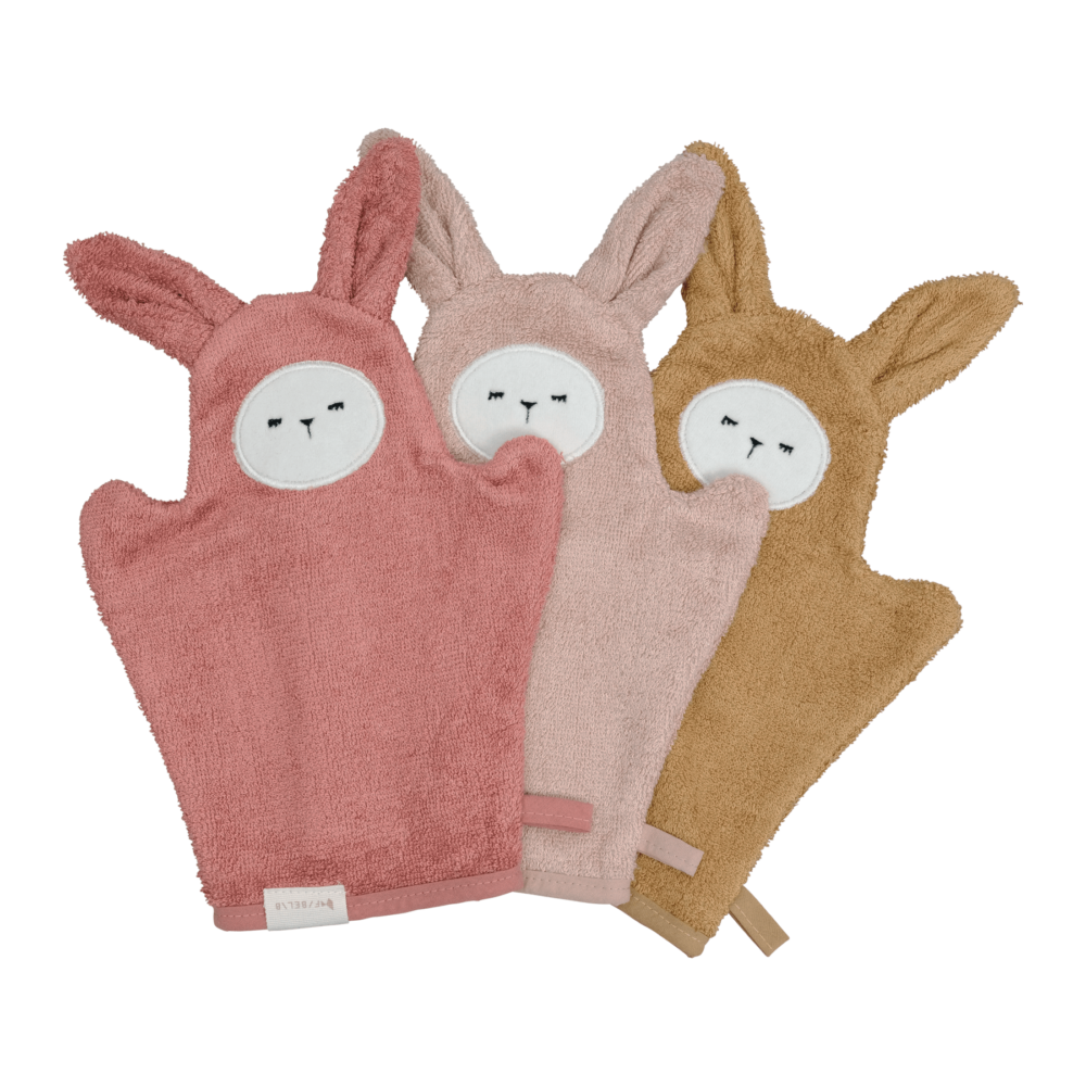 FABELAB Kempinėlių rinkinys - Bunny Old Rose Mix