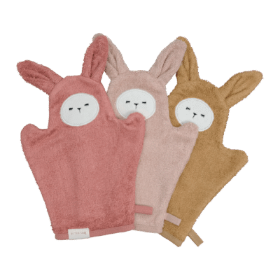 FABELAB Kempinėlių rinkinys - Bunny Old Rose Mix