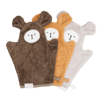 FABELAB Kempinėlių rinkinys - Bear Olive Mix