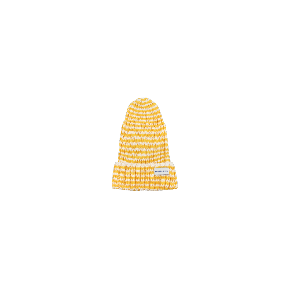 GOMMU Drabužėliai - Kepurytė Yellow/Cream