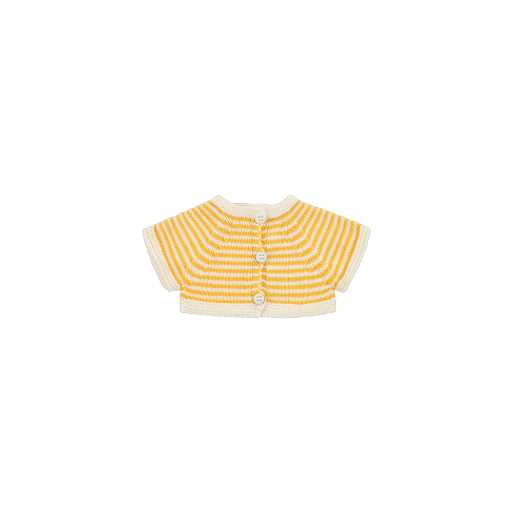 GOMMU Megztinis - Yellow/Cream