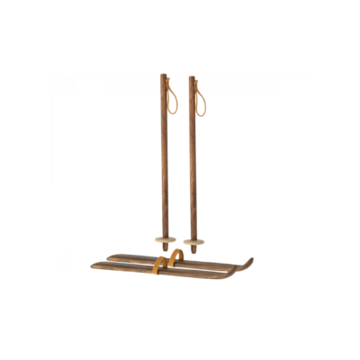 MAILEG Slidės ir slidžių lazdos- Mum& Dad mouse