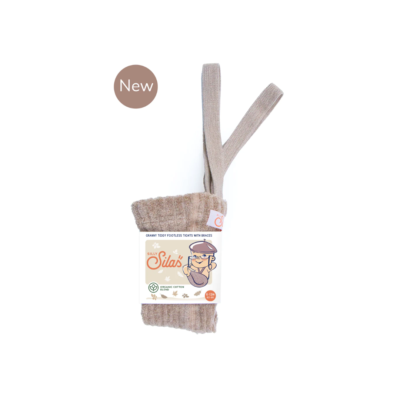 Silly Silas Teddy atviros pėdkelnės - Peanut blend