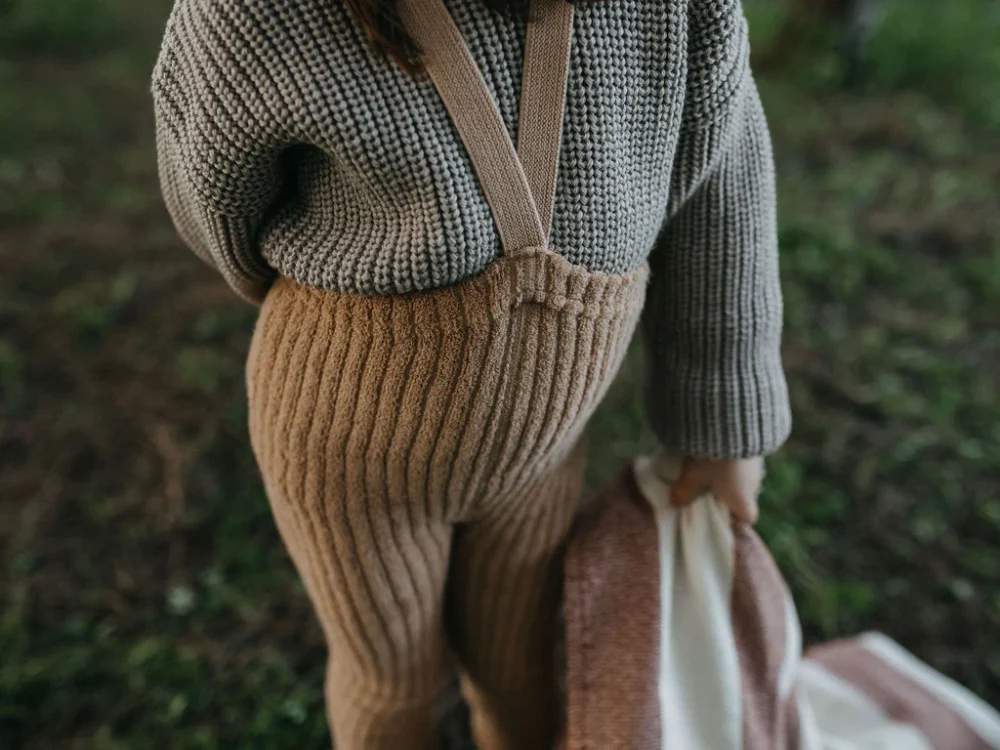 Silly Silas Teddy atviros pėdkelnės - Light brown - Image 2