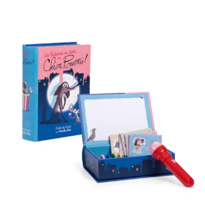 Moulin Roty knygų pasakojimų dėžutė - Chien pourri