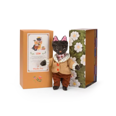 Moulin Roty minkštas žaislas katinas - Leon