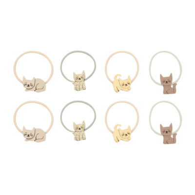 MIMI & LULA plaukų gumyčių rinkinys - Kitty cat