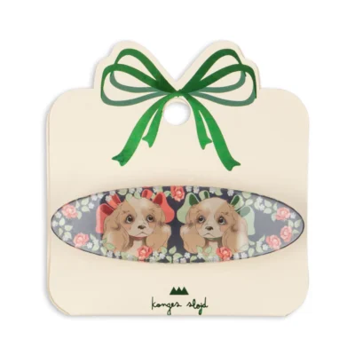 Konges Slojd plaukų segtukas - mieli šuneliai